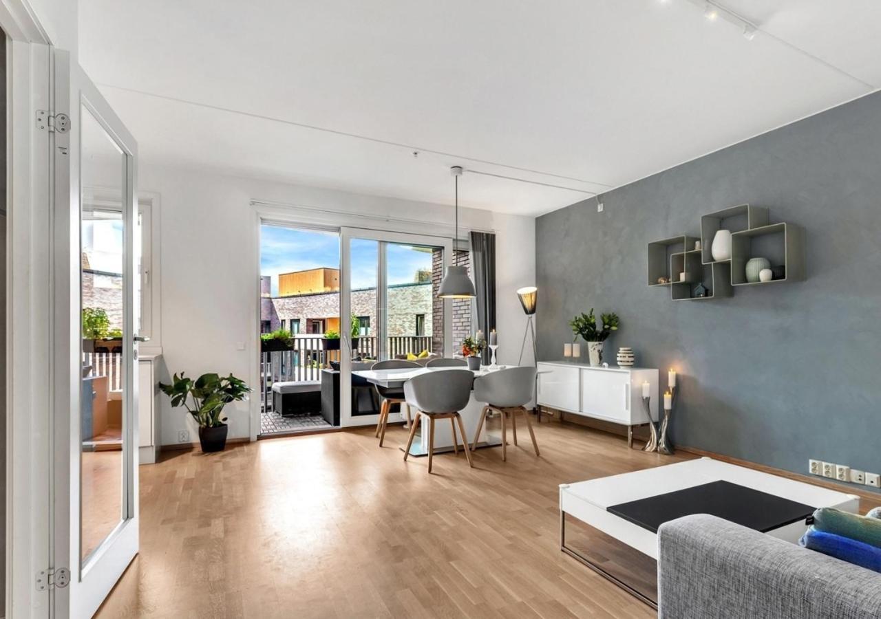 Seaside Apt - 2 Sunny Balconies - Modern - 6 Pax Oslo Exterior photo